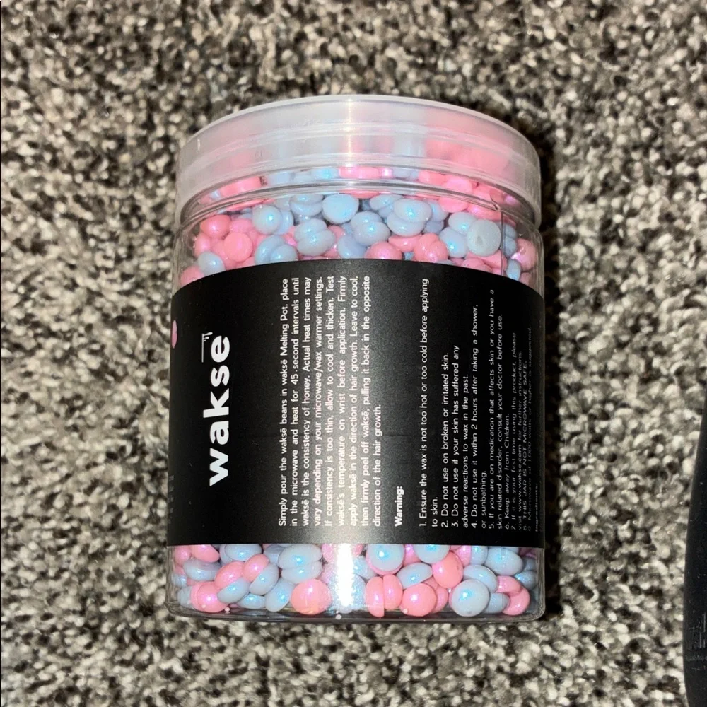 Waxing Set - Cosmic Candy Hard Wax Beans, Spatulas, and Microwavable Mixing Cup